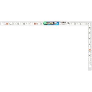 シンワ 曲尺平ぴた ホワイト 1尺5寸 表裏同目  ( 11175 )｜orangetool