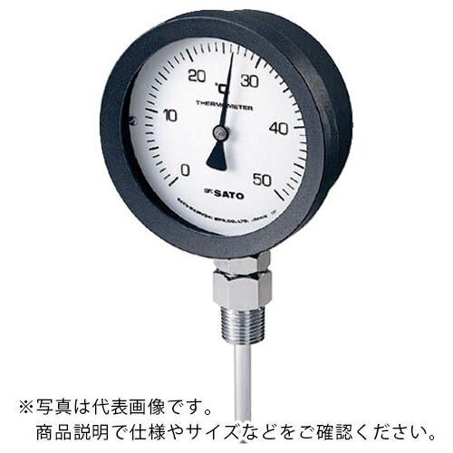 佐藤　バイメタル式温度計　ＢＭ−Ｓ−１００Ｐ　０〜１００℃　５０Ｌ　（２０８５− ( BM-S-10...