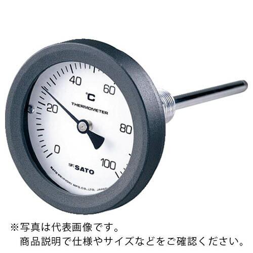佐藤　バイメタル式温度計ＢＭ−Ｔ−７５Ｐ　０〜１５０℃１００Ｌ（２０９３−００） ( BM-T-75...