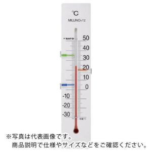 佐藤 寒暖計ミルノＴＺ （ホワイト） （１５１４ー４０） ( 1514-40 )｜orangetool