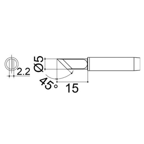 白光　こて先 KZ型 ( 900M-T-KZ )