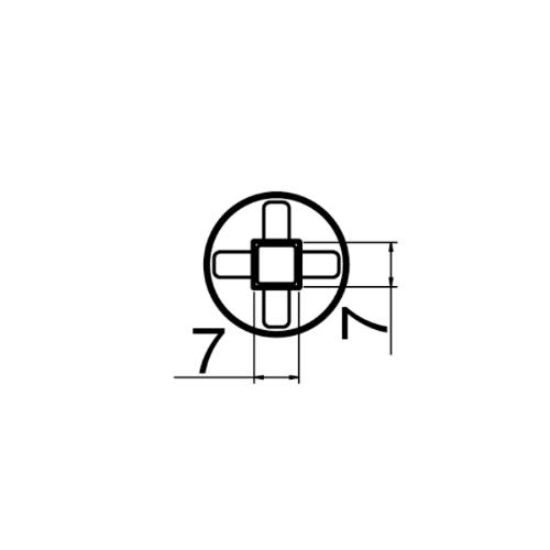 白光　ノズル BGA 6MMX6MM ( N51-11 )