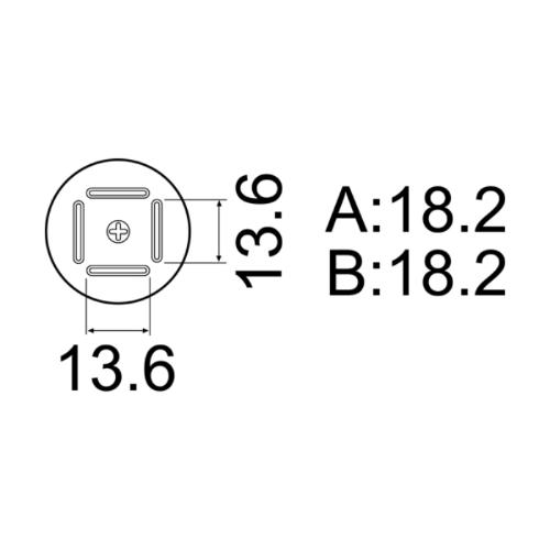 白光　ノズル BQFP 17MMX17MM ( A1180B )