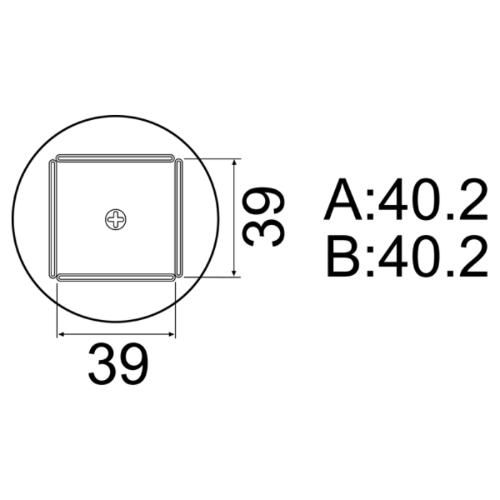 白光　ノズル QFP 40MMX40MM ( A1264B )