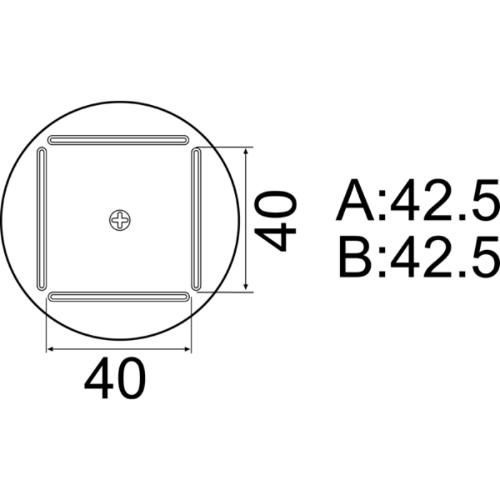 白光　ノズル QFP 42.5MMX42.5MM ( A1215B )