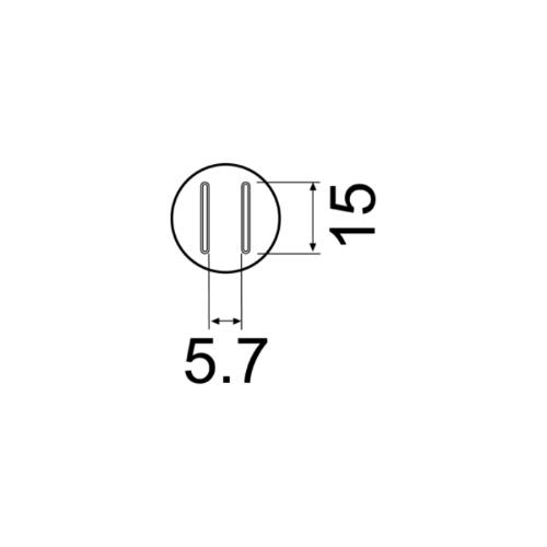 白光　ノズル SOP 5.6MMX13MM ( A1132 )