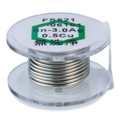 白光　はんだ ヘクスゾール 鉛フリー　Sn-3.0Ag-0.5Cu Φ0.6mm 1m ( FS52...