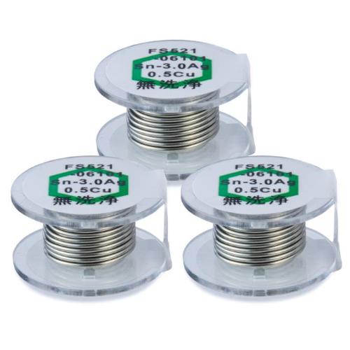 白光　はんだ ヘクスゾール 鉛フリー　Sn-3.0Ag-0.5Cu Φ0.6mm 3m ( FS52...