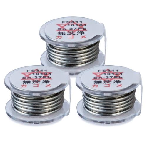 白光　はんだ ヘクスゾール 鉛入り 共晶　Sn-37Pb Φ1mm 3m ( FS311-10301...