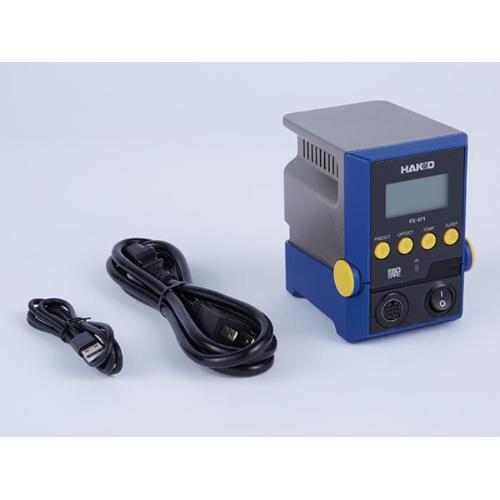 白光　はんだこて FX-971　100V 2極接地P こて、こて台なしステーション型はんだこて ( ...