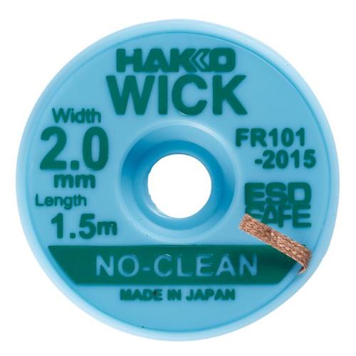 白光　はんだ吸取線 ウィックFR-101　ノークリーン 2mm×1.5m ( FR101-2015-...