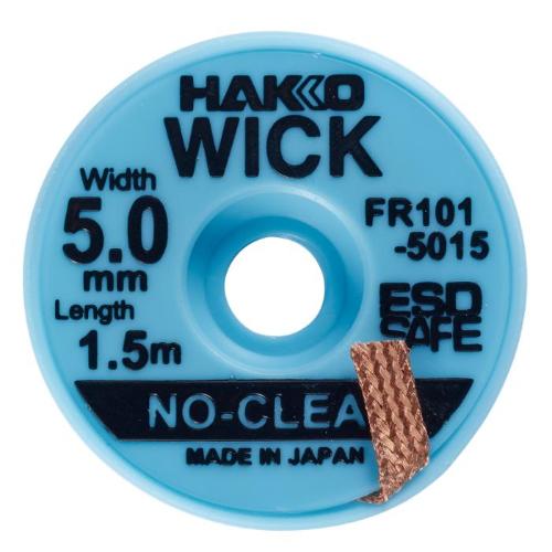 白光　はんだ吸取線 ウィックFR-101　ノークリーン 5mm×1.5m ( FR101-5015-...