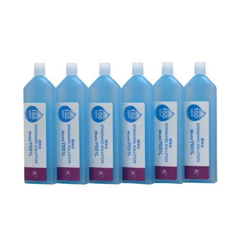 堀場製作所　カリウムイオン標準液（１５０ｐｐｍ）１４ｍｌＸ６本 ( Y031L )