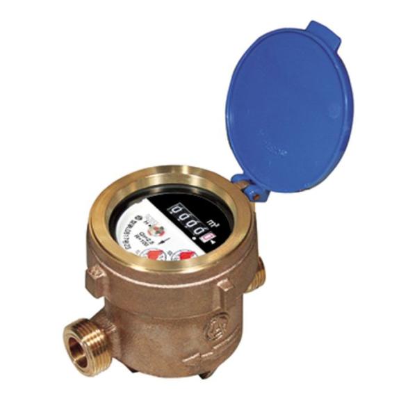 高性能乾式水道メーター(ビニル管金具付き) ( PD13-IV+HI13 )