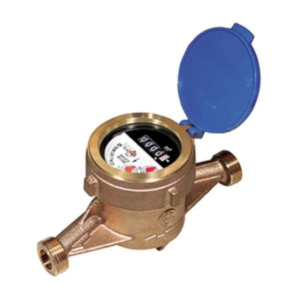 高性能乾式水道メーター(ビニル管金具付き) ( PD20-V+HI20 )