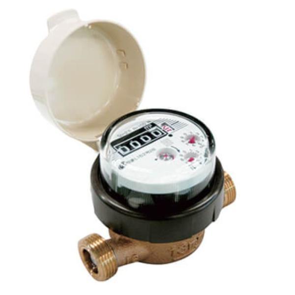 高機能乾式水道メーター(ビニル管金具付き) ( SD13SII+HI13 )