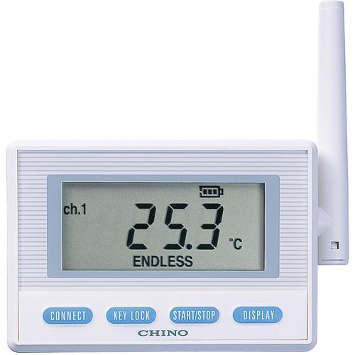 CHINO ワイヤレスウォッチャ監視機能付き無線ロガー サー(送信器)/サーミスタ内蔵モデルサーミス...