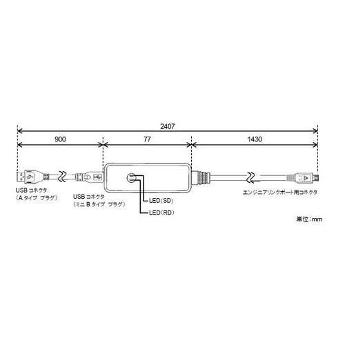 CHINO USBエンジニアリングケーブル ( RZ-EC6 )