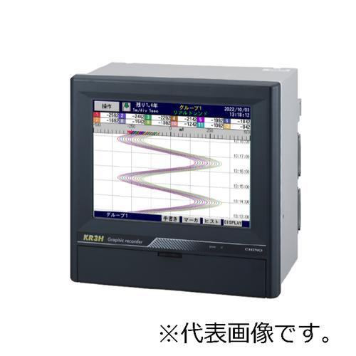 CHINO 高性能グラフィックレコーダ36点・周期1秒/標準 ( KR3S61HG0A-NNN )