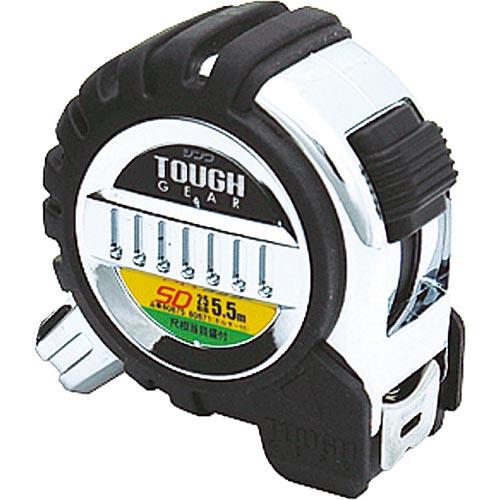 シンワ コンベックス タフギアSD 幅25mm 長さ5.5m 尺相当目盛 ( 80875 )