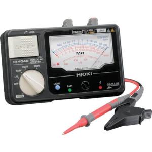 ＨＩＯＫＩ　アナログ絶縁抵抗計（４レンジ）　 ( IR4042-10 )｜orangetool