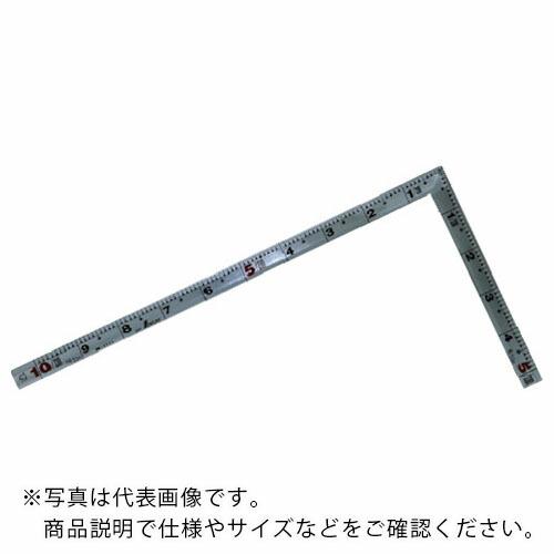 シンワ 曲尺 シルバー1尺裏面30cm併用目盛 赤数字入  ( 10028 )