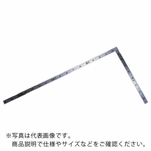 シンワ 曲尺平ぴた シルバー1尺6寸裏面50cm併用目盛  ( 10046 )