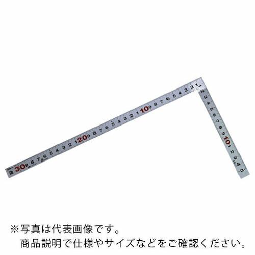 シンワ 曲尺平ぴた シルバー30cm裏面1尺併用目盛  ( 10047 )