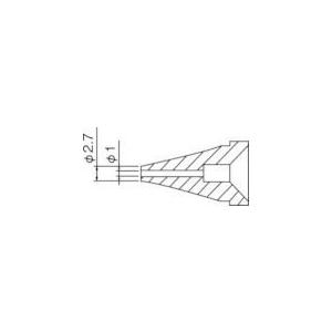 白光　ノズル／１．０ｍｍ ( N60-02 )