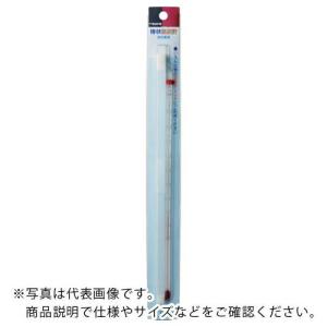 佐藤　アルコール棒状温度計　−５〜１０５℃　３０ｃｍ　スライドパック入り　（０１ ( 0120-10 )｜orangetool