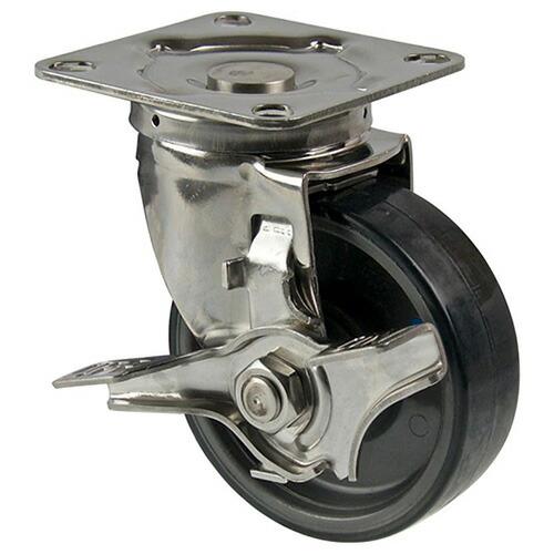 ナンシン ステンレスキャスター ( SU-STC-100GNU S-2 )  ( HUF24 )