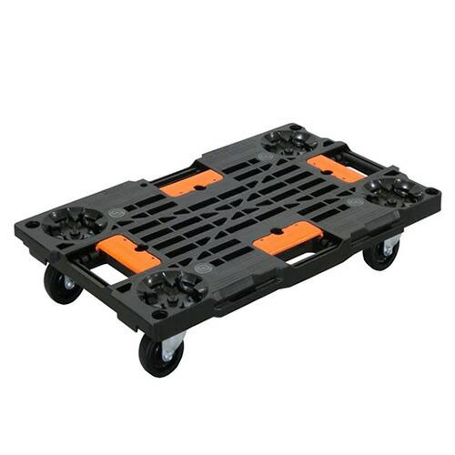 ナンシン 樹脂連結ドーリー ( PD-427-3SG )  ( C7O66 )