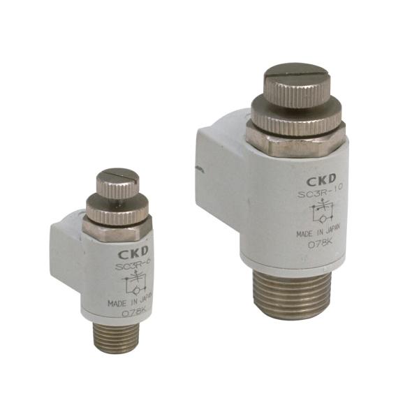ＣＫＤ　スピコン　ポート直結・エルボタイプ ( SC3R-6 )  ( FOP60 )