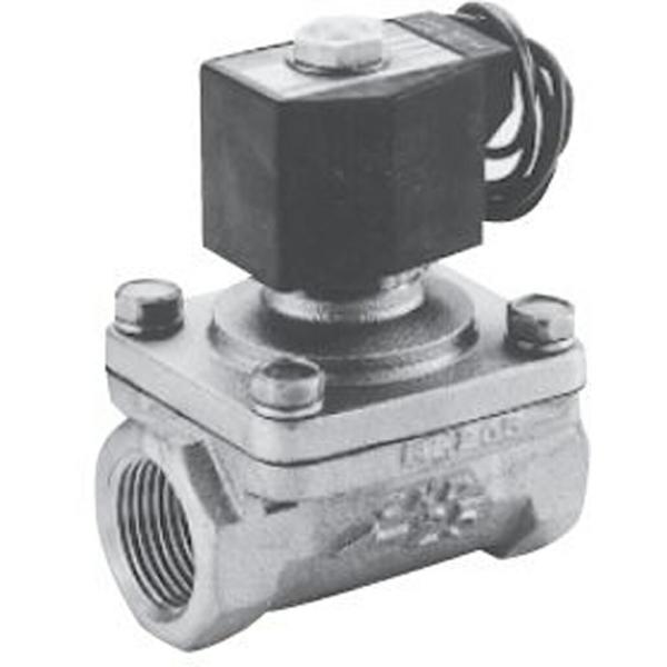 ＣＫＤ　パイロットキック式２方ダイヤフラム駆動弁 ( ADK12-20A-03A-AC200V ) ...