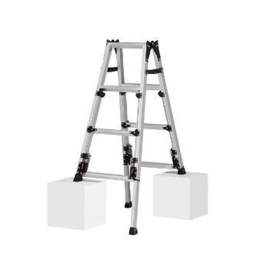 四脚アジャスト式はしご兼用脚立スタッピー  ( SCN-120B )  ( BBJPV )