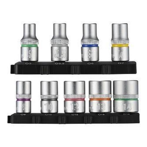 ソケットセット9個組  ( TD-BS16 )  ( BIBAL )