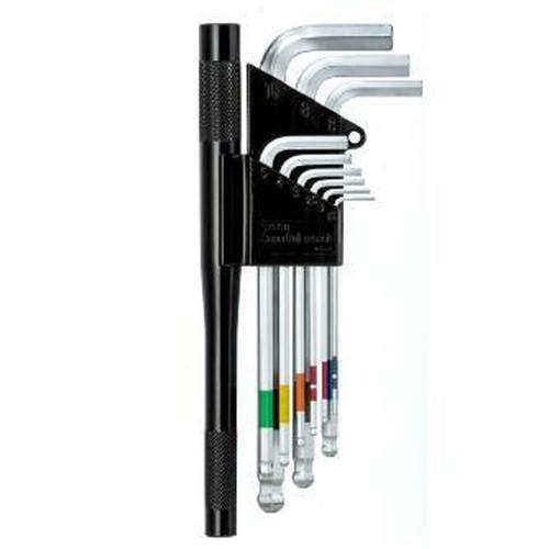 ボールポイント六角棒レンチ 9本セット  ( SB-1000(WISE) )  ( D9O89 )