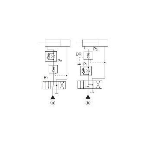 パイロットチェック弁  ( JCP-T03-20-20-Z )  ( DKG31 )