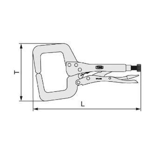 グリッププライヤセット(C型)  ( VPC-4502S )  ( DQ655 )
