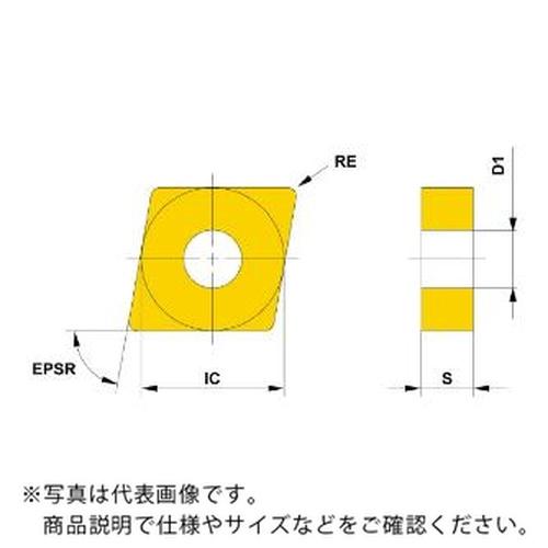 旋削用インサート(超硬コーティング)  ( CNMM120408-HL US735 )   【10セ...