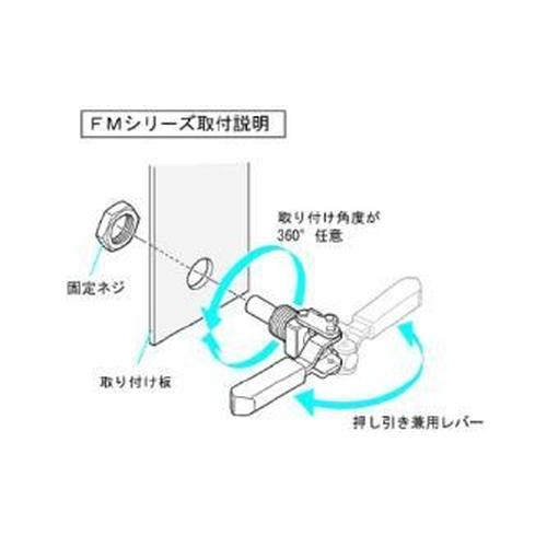 押し引き兼用トグルクランプ  ( NO.FM250 )  ( KKV68 )