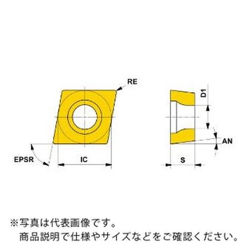 旋削用インサート(超硬コーティング)  ( CCET09T3V3RW-SN VP15TF )   【...