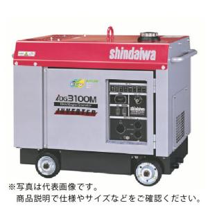 新ダイワ 防音型ディーゼルエンジン発電機3.1kVAインバータ ( IDG3100M )  ( ADDQU )｜orangetool
