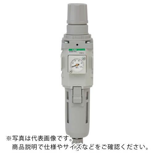 CKD フィルタレギュレータ 白色シリーズ  ( W2000-8-W-F1-B3W )  ( UZM...