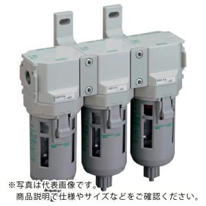 ＣＫＤ　ＦＲＬユニット　Ｆ．Ｒ．Ｌコンビネーション　白色シリーズ　接続口径Ｒｃ３／８ ( C4000-10-W-F1 )  ( IDK61 )