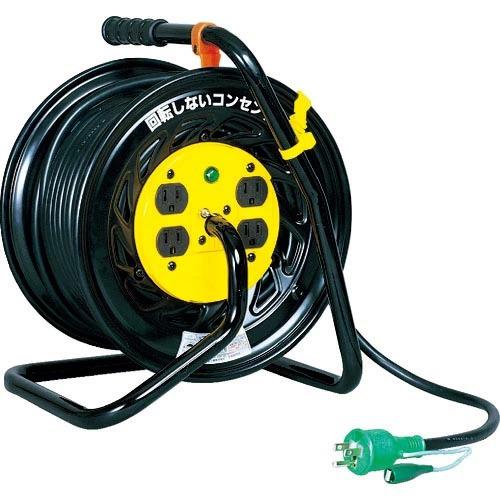 NICHIDO 電工ドラム マジックリール アース付 30m ( Z-E34 )