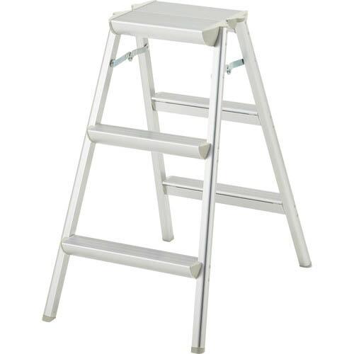 ハセガワ 天板幅広アルミ踏台 SEW型 3段 ( SEW-8A ) ( K0I62 )