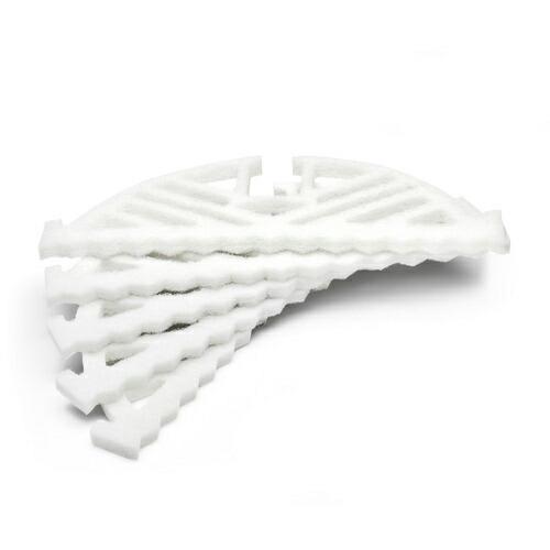 KARCHER 床洗浄機用アクセサリー パッド ホワイト x 5 ( 8.637-944.0 )  ...