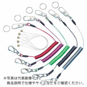 スーパー 安全ロープ(ステンレスワイヤー芯)ダイレクトキャッチフック付 バイオレット 1kg用 ( AR430DV ) ( UIV63 )｜orangetool