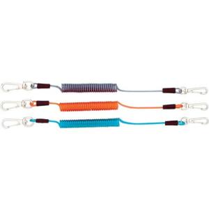 OH 安全ロープ 落下防止用セーフティコード(ステンレスワイヤー入り) 使用荷重2Kg レッド ( SCN-20R )  ( EYC86 )｜orangetool